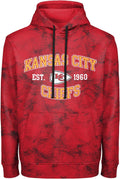 FOCO NFL Men's Established Wordmark Camo Pullover Hoodie - Team Pride