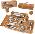 Portable 21pc Travel Bartender Kit by Verkinly