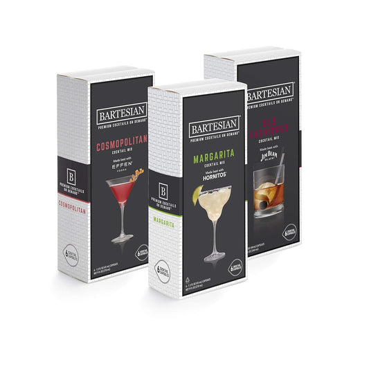 Bartesian 18 Pack Cocktail Mixer Capsules