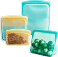 Stasher Silicone Reusable Food Storage Bags 4-Pack - Durable