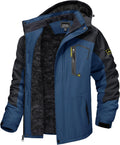 TACVASEN Men's Winter Skiing Jacket - Insulated Waterproof Parka head