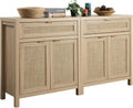 SICOTAS Sideboard Buffet Storage Cabinet Set of 2 for Home