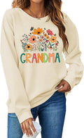 Wildflower Graphic Grandma Sweatshirt - HQP