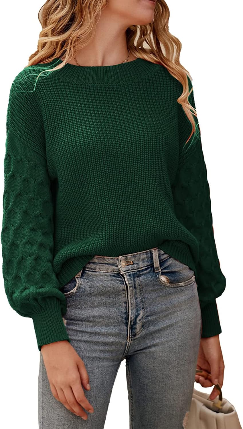 PRETTYGARDEN Women's Fall Pullover Sweater for Casual Style