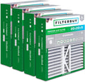 Filterbuy 20x20x5 Air Filter MERV 8 for Dust & Allergy Defense