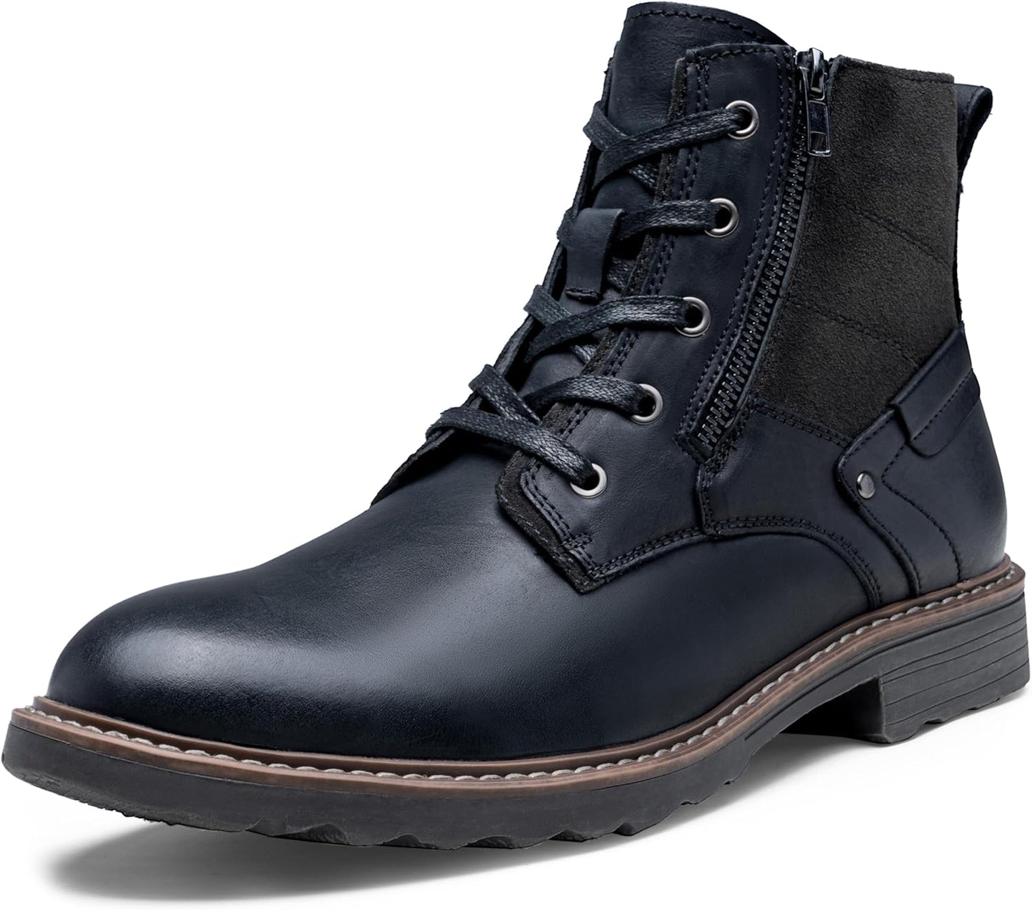 Vostey Mens Boots Motorcycle Casual Chukka Boots for Men