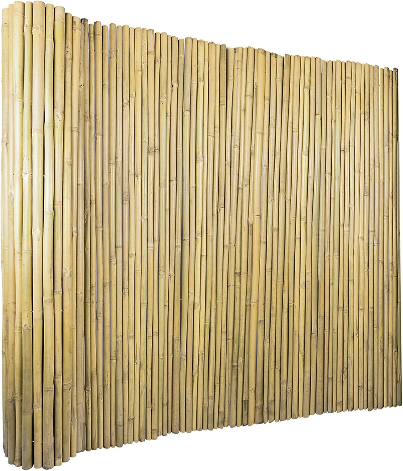 Natural Bamboo Fence Rolls for Outdoor Garden and Patio Use