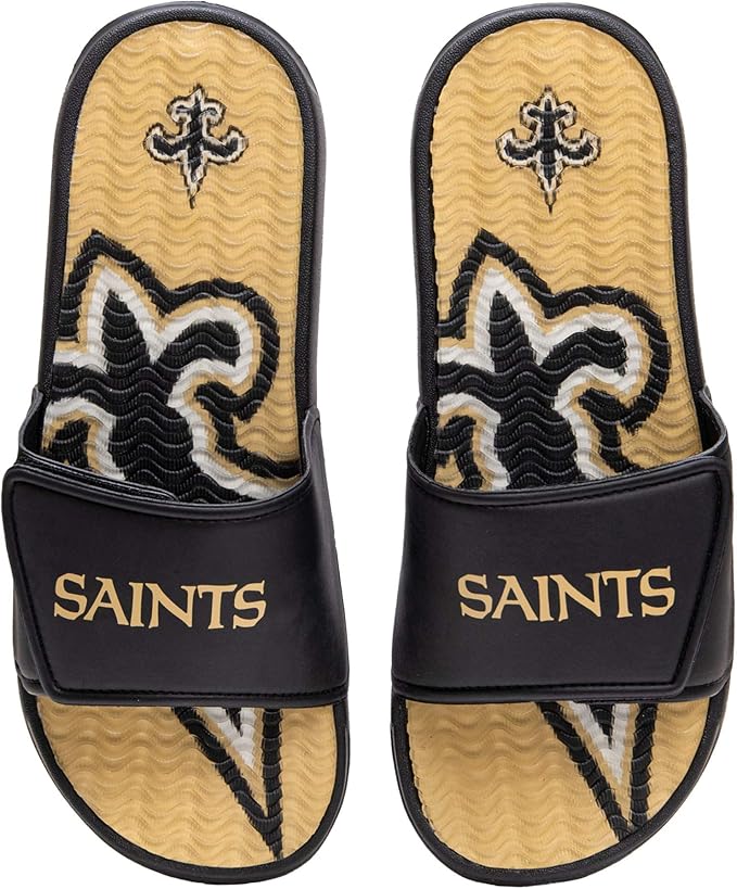 Foco Men's NFL Team Logo Athletic Gel Sandal Slides Review