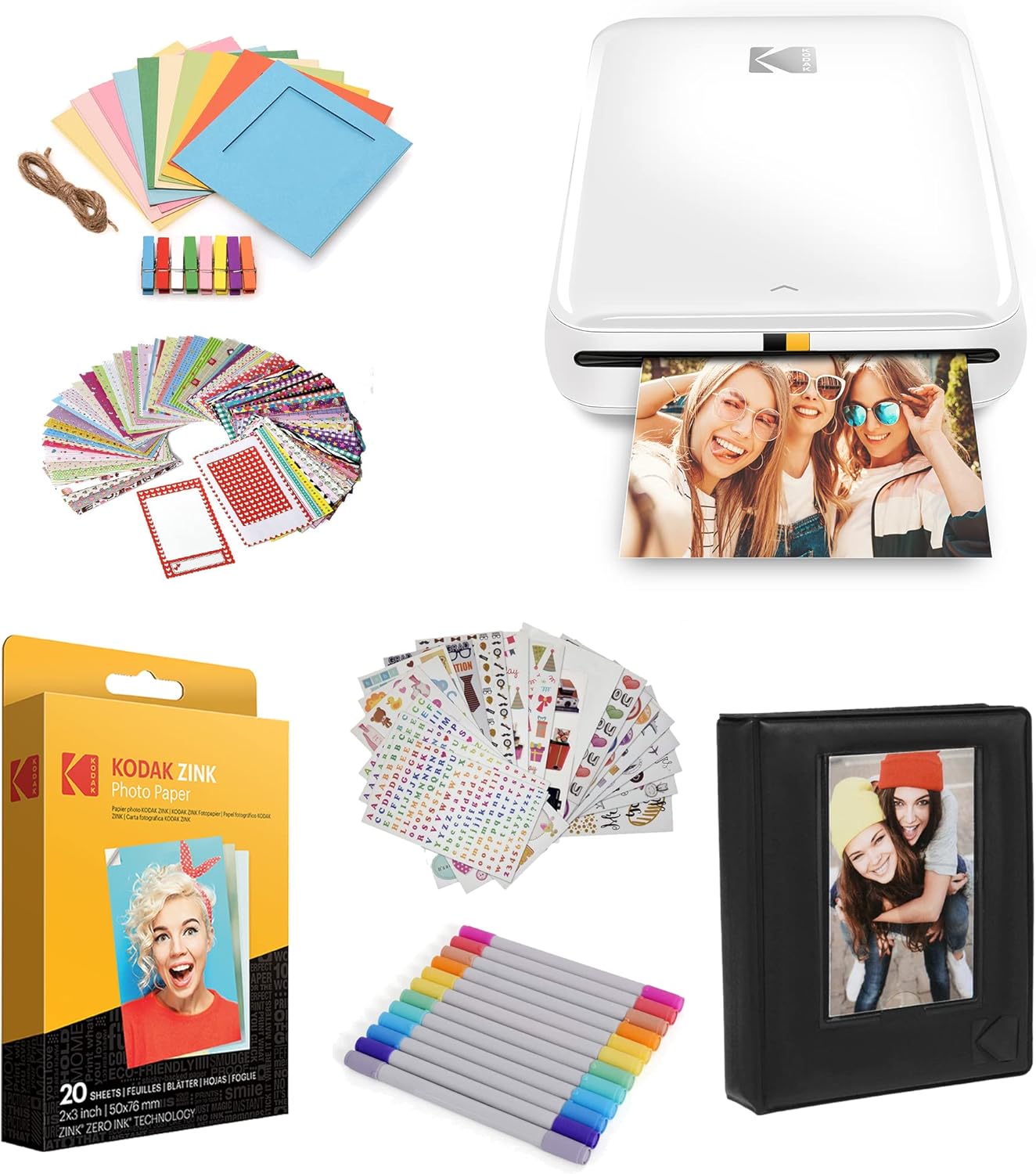 KODAK Step Printer Wireless Mobile Photo Printer for Instant Prints