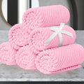 VOOVA & MOVAS Towels for Face 13x13 - Soft 6PC Washcloth Set