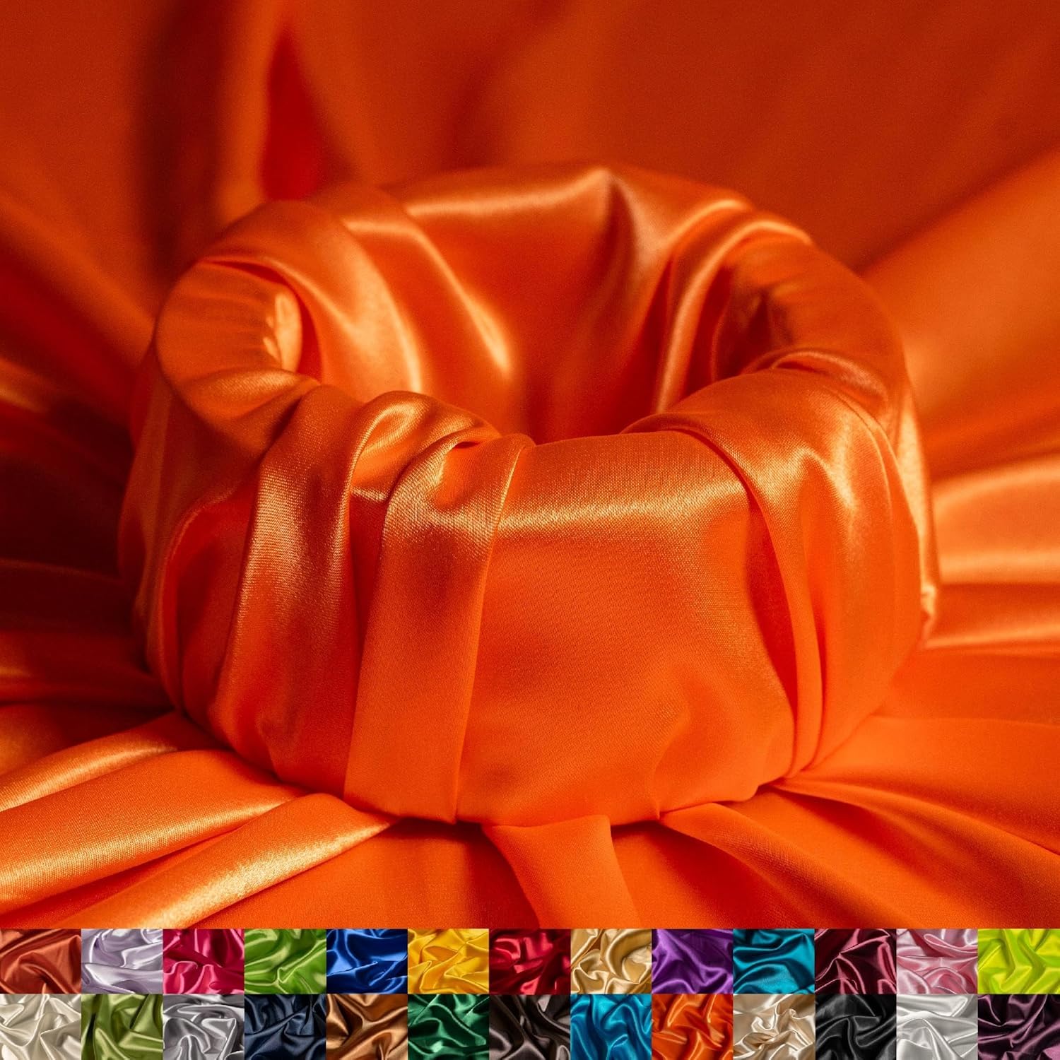 Luxurious Charmeuse Satin Fabric for Elegant Apparel & Decor