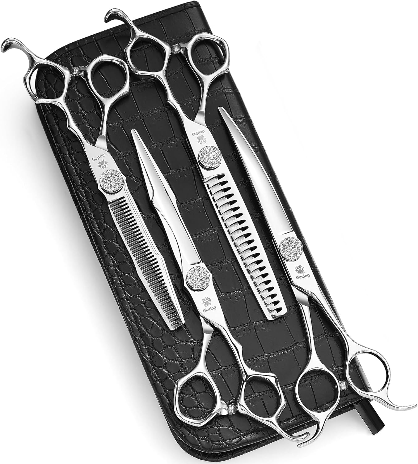 GLADOG Luxury Dog Grooming Scissors Set for Professional Grooming