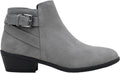 Vepose Womens Short Ankle Boots Low Heel - Wide Width Available
