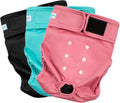 Paw Legend Washable Reusable Female Dog Period Diapers (3 Pack