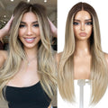 Wear and Go Glueless Wig Dirty Blonde 26in - Easy Pre-Styled Look