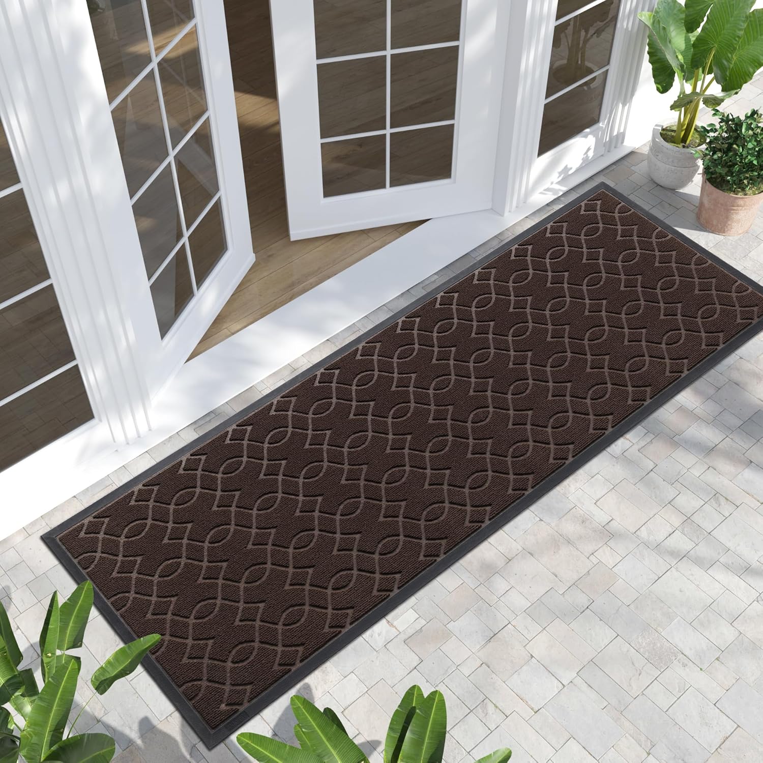 Yimobra Outdoor Runner Rug 72x24, Heavy Duty Non-Slip Mat
