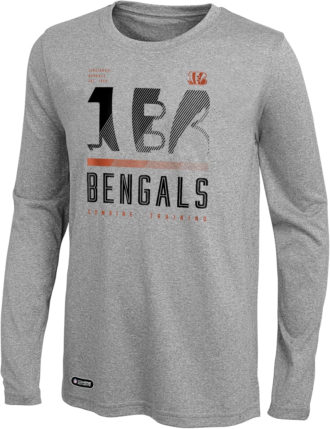 Outerstuff NFL Men's Red Zone Long Sleeve Performance T-Shirt