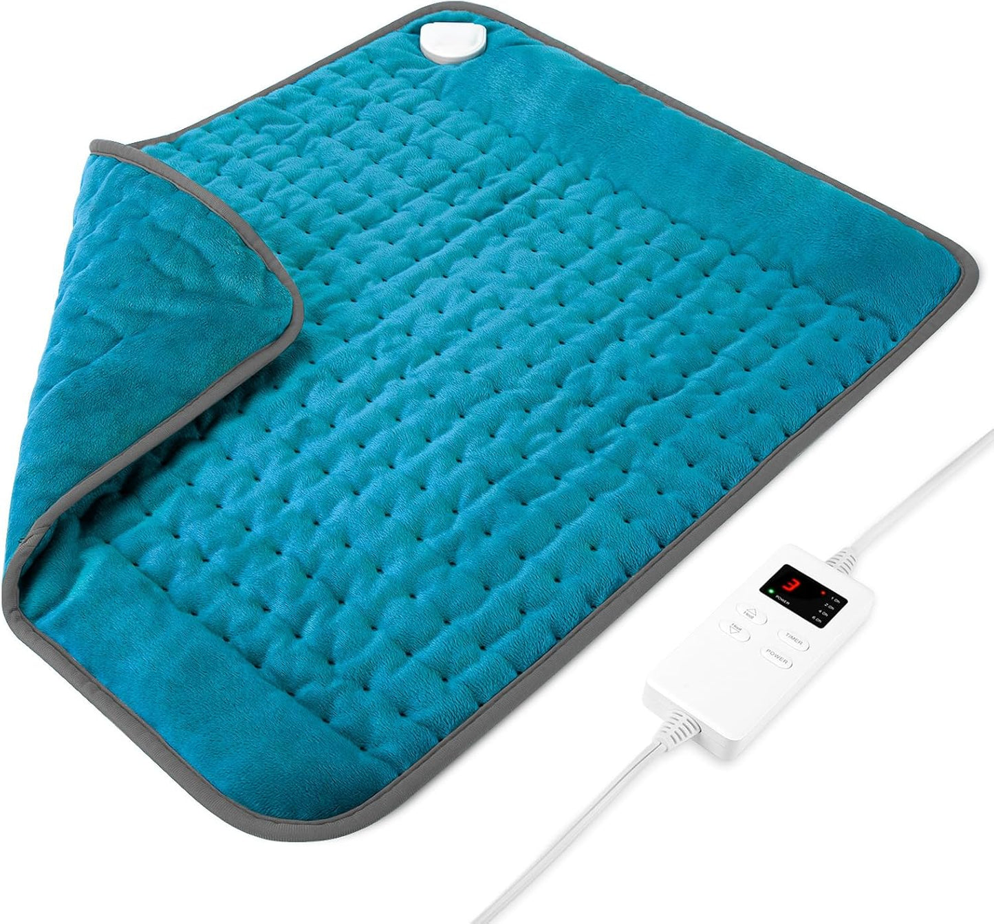 Heating Pad for Back Pain Relief & Cramps - KOT XL Electric Pad