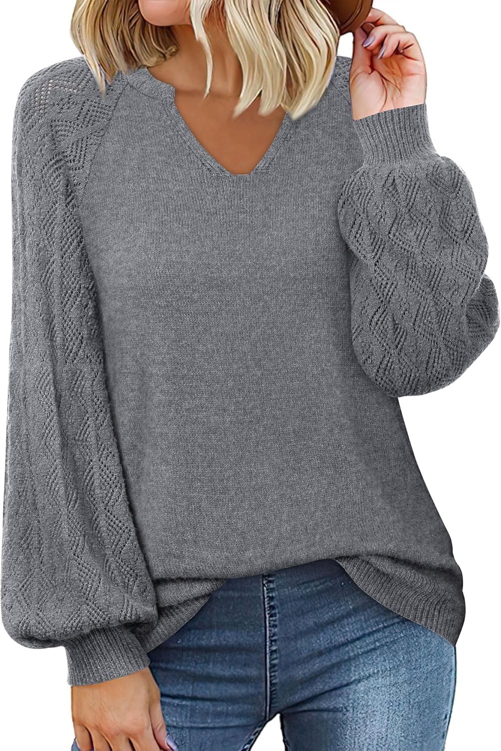 Messic Womens Pullover Sweaters for Casual Style and Comfort