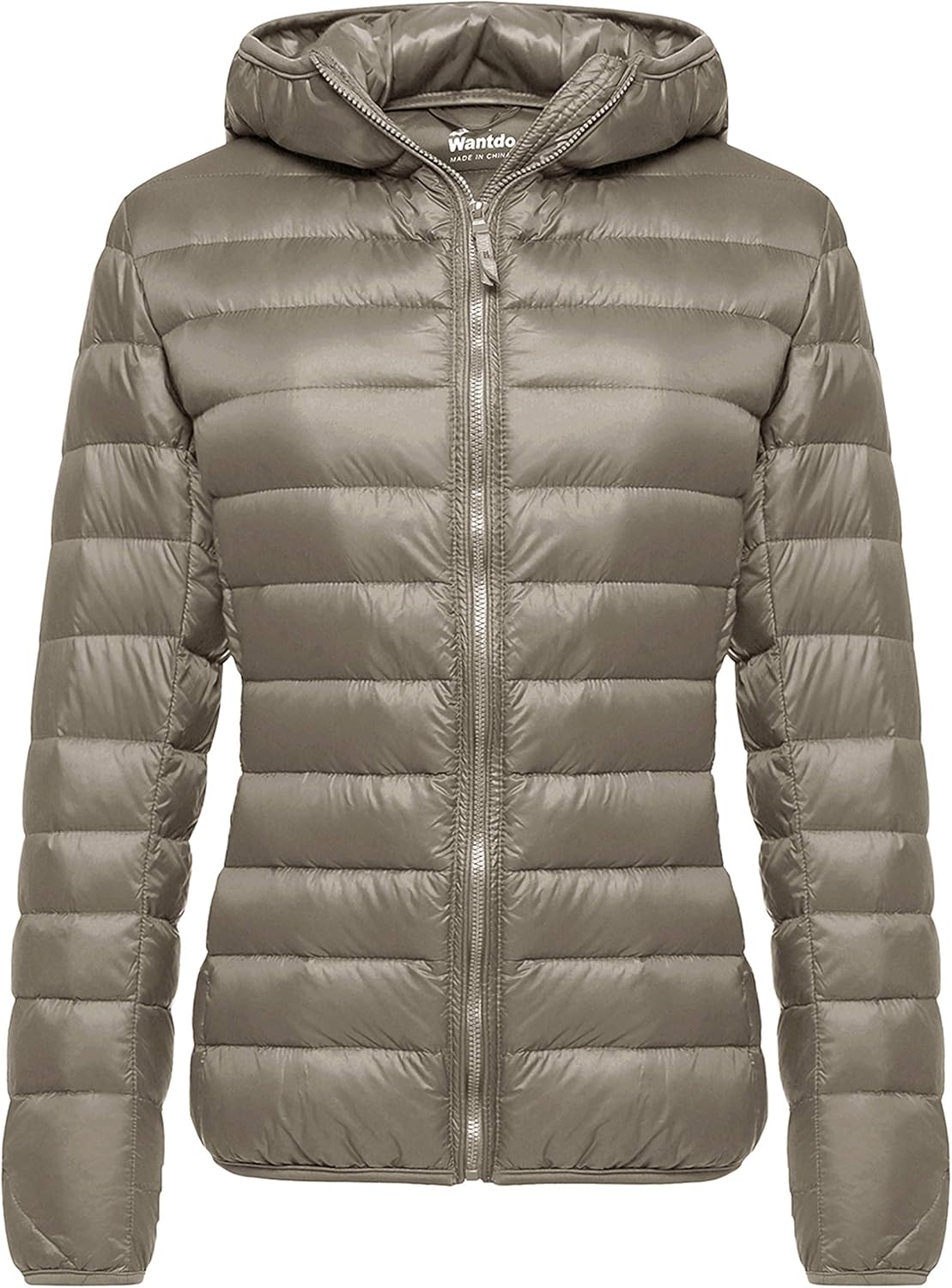 Wantdo Women's Hooded Packable Ultra Light Weight Down Jacket