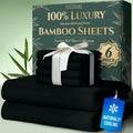 100% Viscose Derived from Bamboo Sheets King Size - Ultra Soft