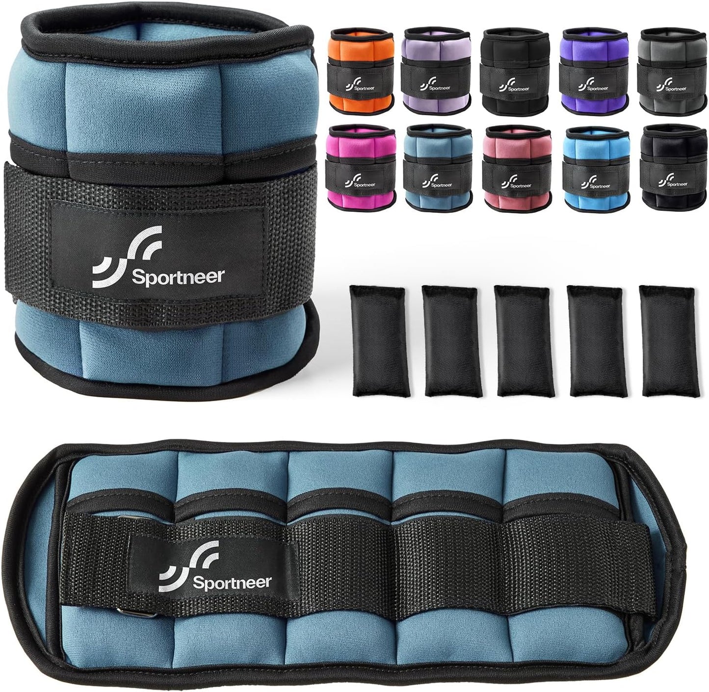 Adjustable Ankle Weights for Enhanced Workout Performance