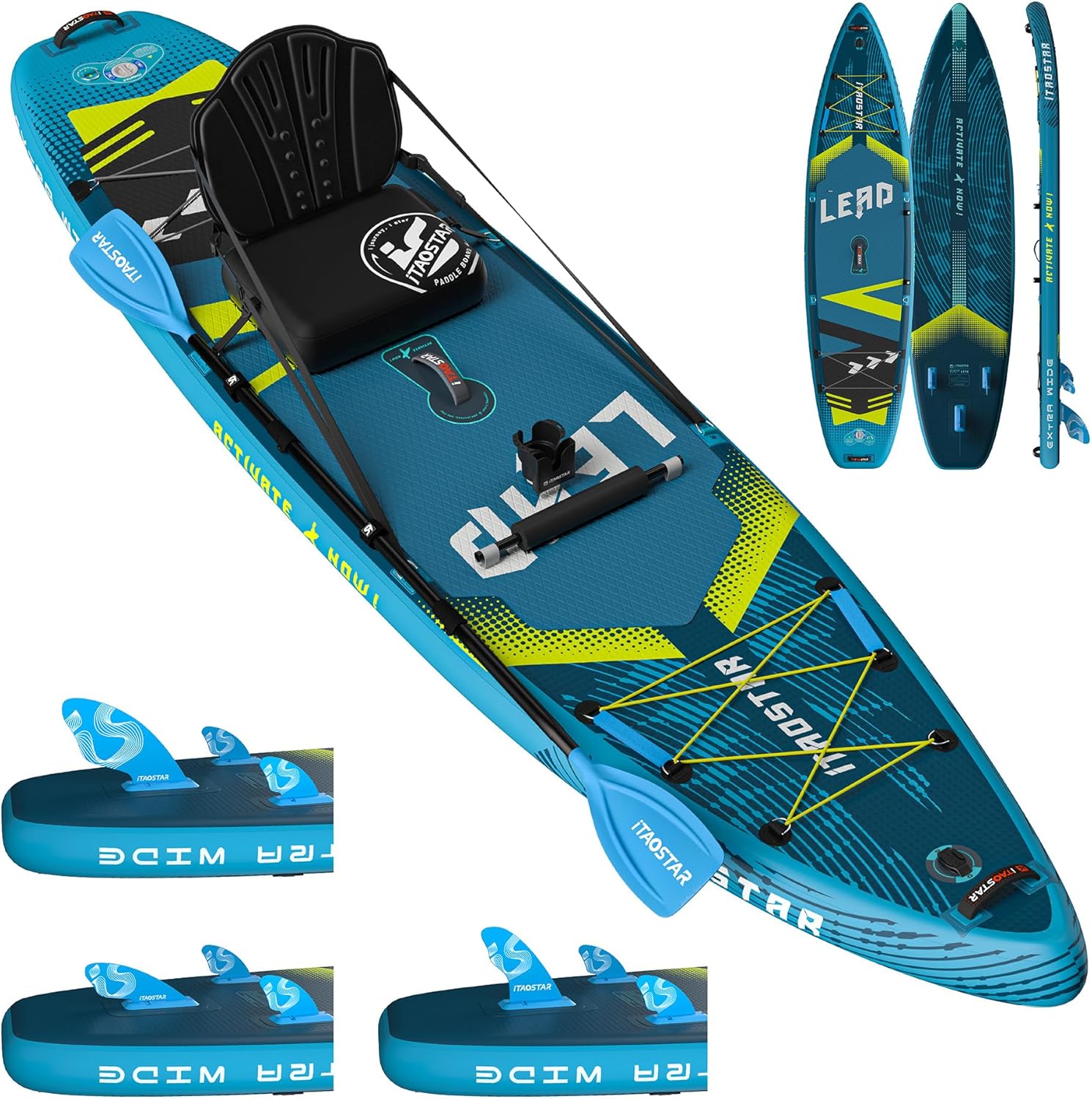 Lead Inflatable Stand Up Paddle Board - Premium SUP Kit for All