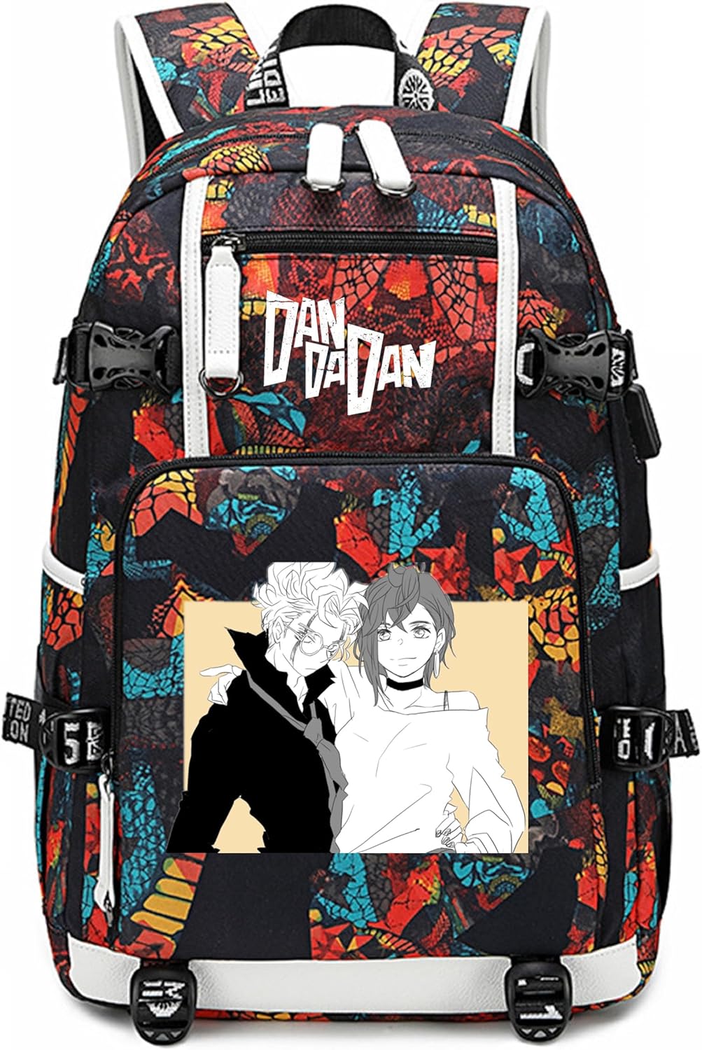 Anime DanDaDan Backpack Daypack for Students and Laptops