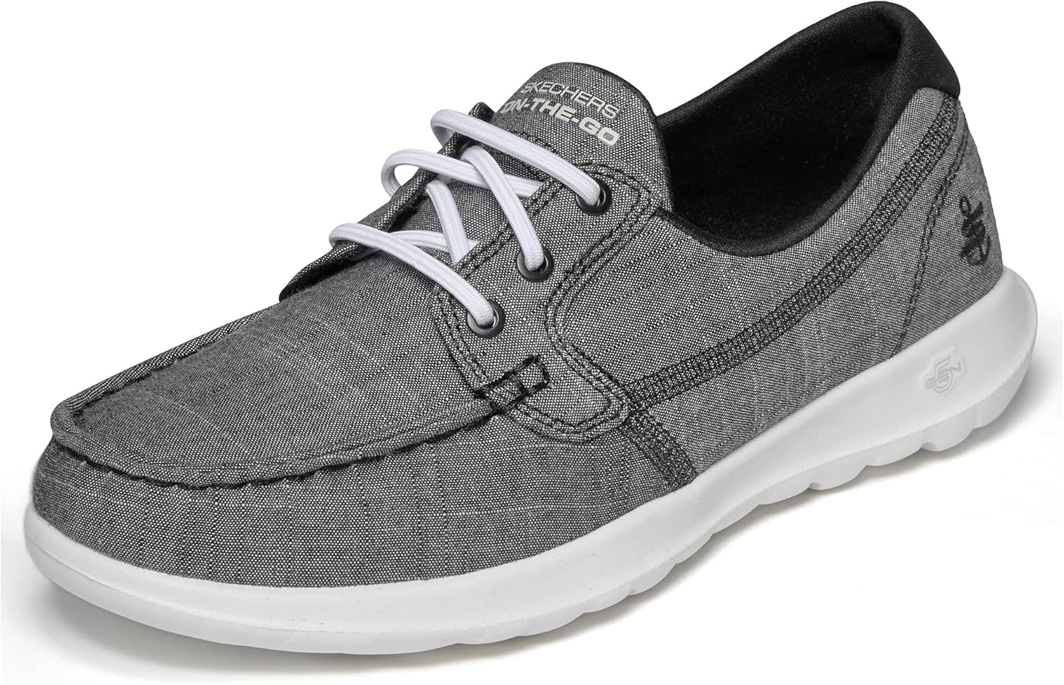Skechers Women's Go Walk Lite-15433 Boat Shoe for Comfort
