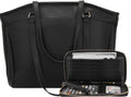 15.6 in Laptop Tote Bag for Women - Lightweight Water-Resistant Vegan