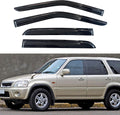 KPY Window Visor Compatible with Honda CR-V 1997-2001 - 4PC Rain Guard