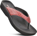 Arch Support Flip Flops for Women - Cushioned Dressy Sandals Women's