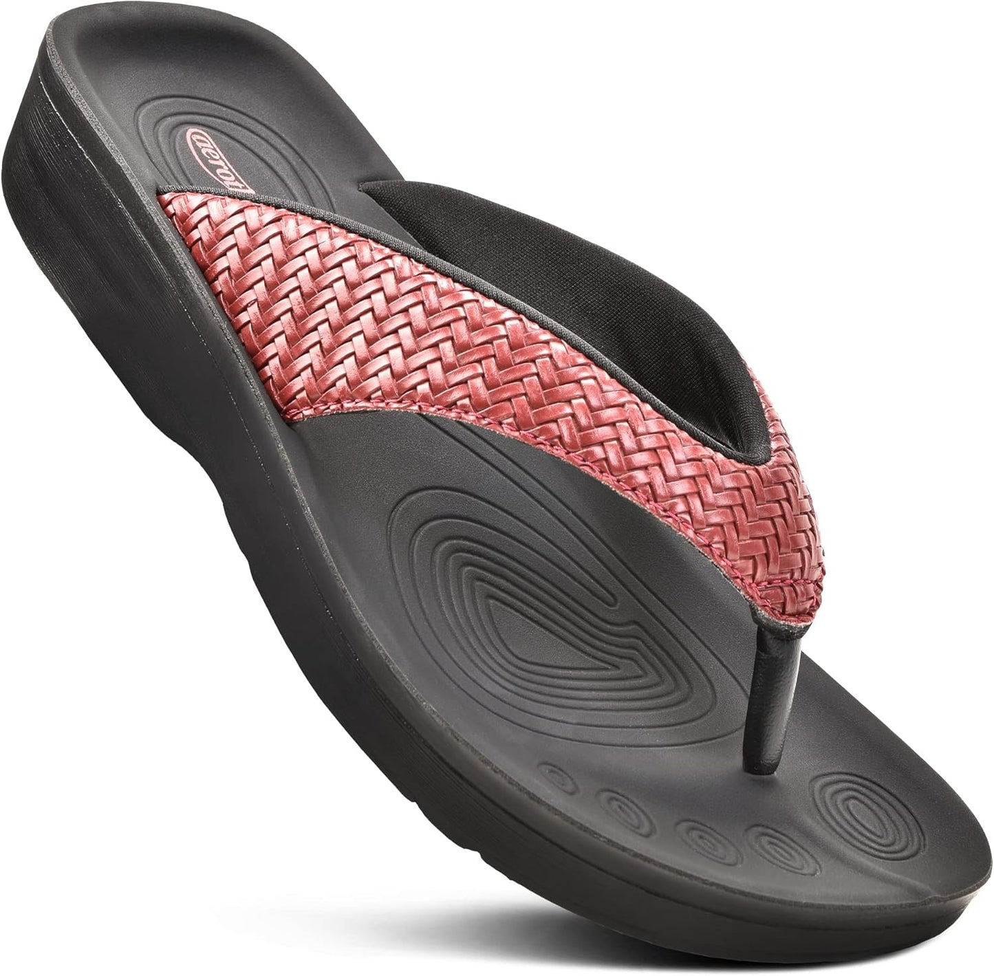AEROTHOTIC Arch Support Flip Flops for Women - Stylish Comfort