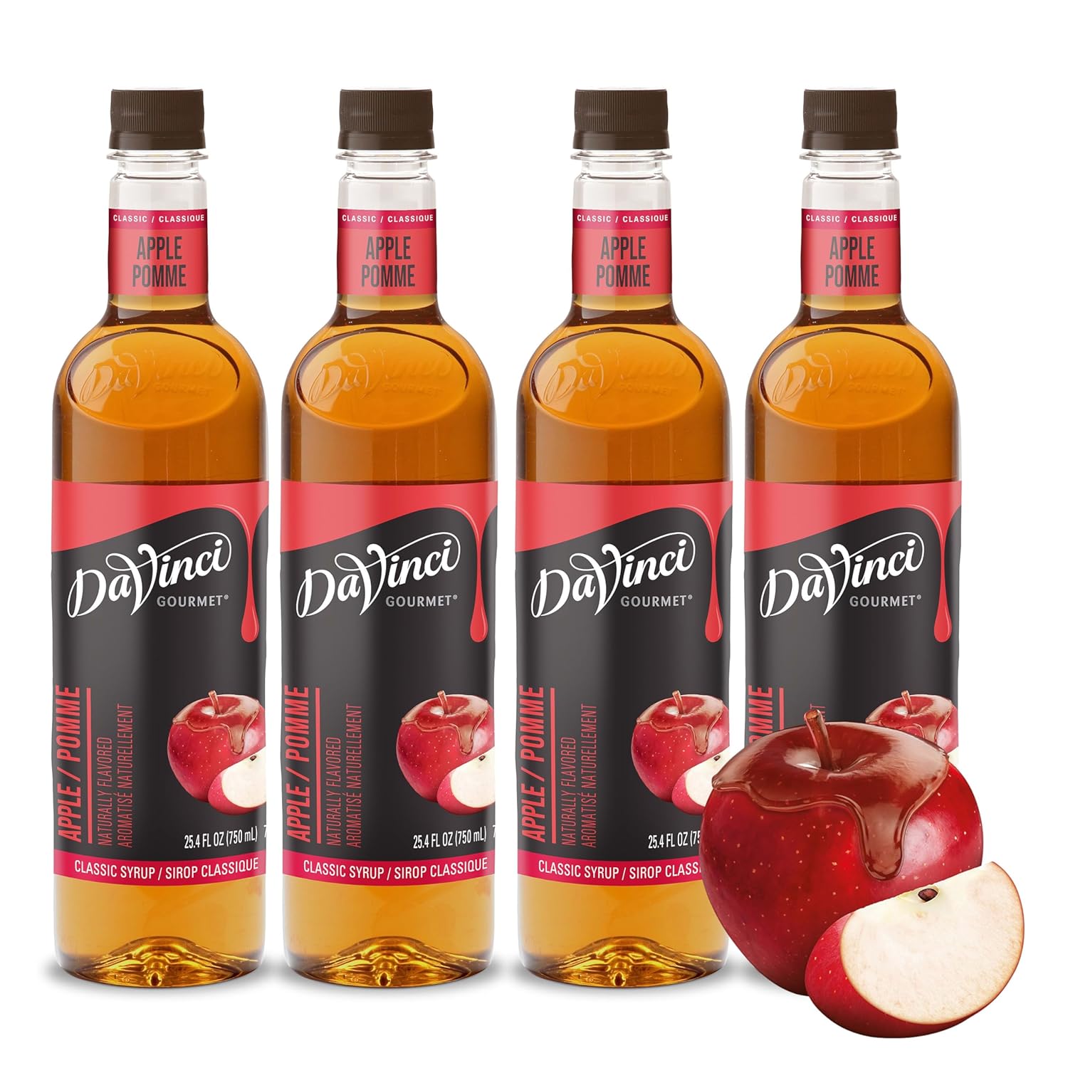 DaVinci Gourmet Classic Apple Syrup for Delicious Beverages