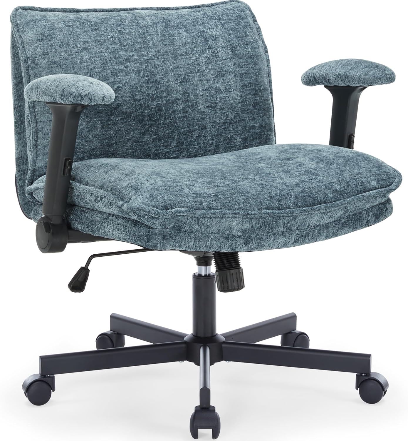 Cross Legged Office Chair with Wheels for Ultimate Comfort