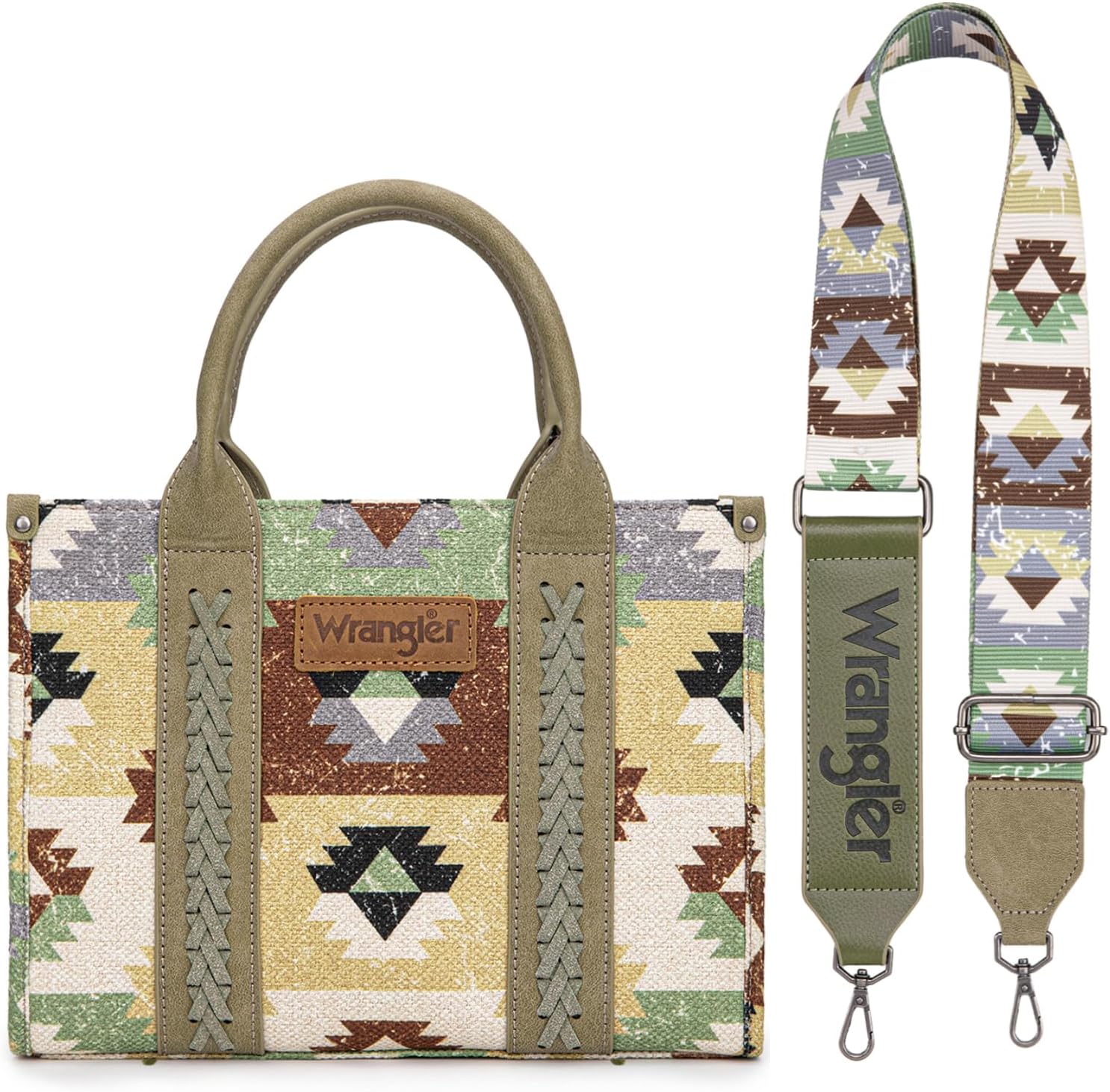 Wrangler Purse Aztec Tote Bag for Women - Stylish Western Hobo