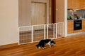 FXW Dog Gate Extra Wide Adjustable Up to 111 in - Indoor Safety