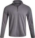 Spyder Mens Quarter Zip Pullover Sweatshirt - Lightweight Fleece