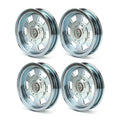 Flat Idler Pulley 4 Pack for Bad Boy ZT MZ Outlaw Decks - Durable Fit