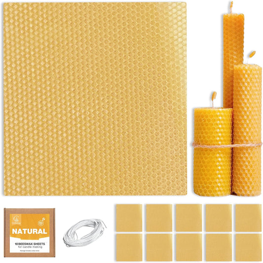 Roll Your Own Beeswax Candles - Fun for All Ages!