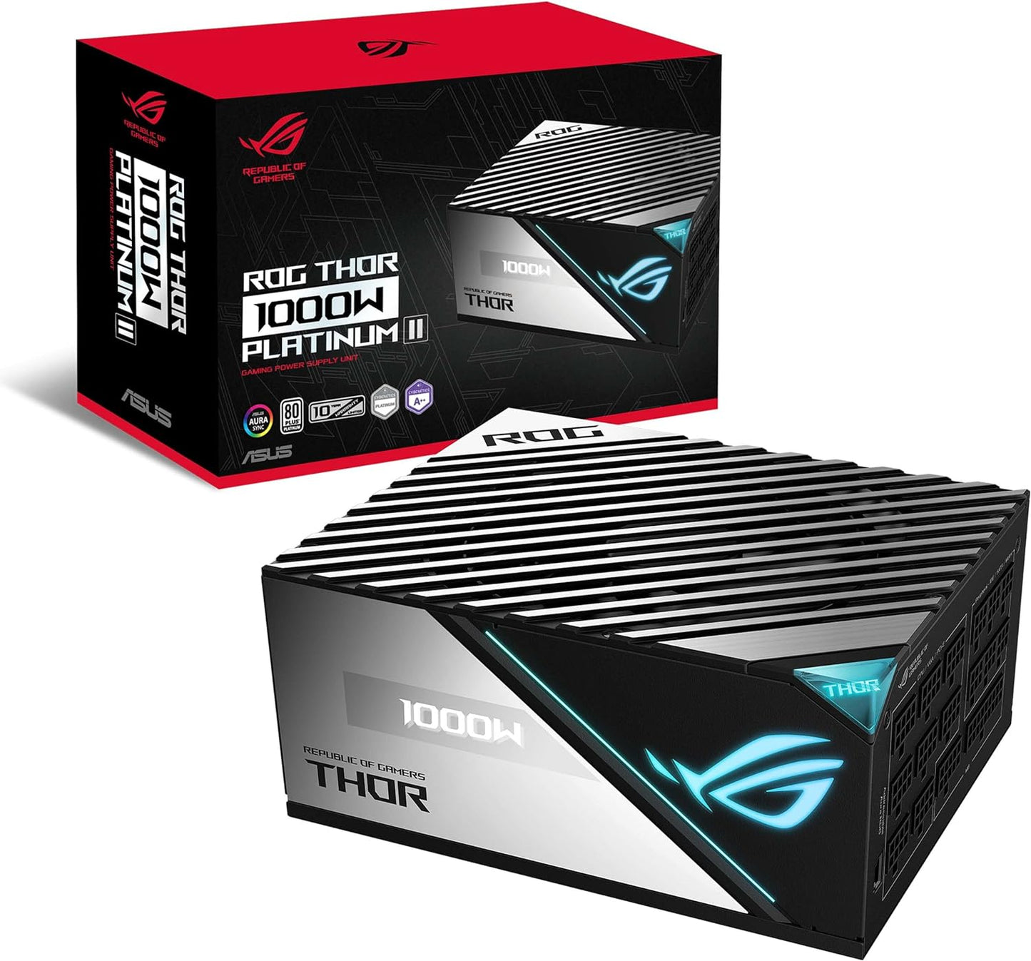 ASUS ROG 1000W Platinum II Power Supply - Effortless Efficiency