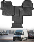 Icyhaws Floor Mats for Mercedes Sprinter 2500/3500 - All-Weather TPE