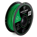 HATCHBOX 1.75mm Green TPU 3D Printer Filament for Quality Prints