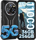 OUKITEL WP55 5G Rugged Smartphone Unlocked - Massive Battery & Storage
