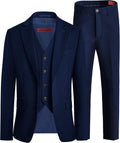 Marvelous World Boys' Formal Slim Fit Suit Set - Adjustable Waist toe