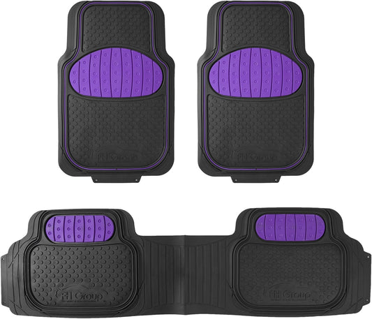 Universal Fit Heavy-Duty Rubber Car Floor Mats for All Vehicles