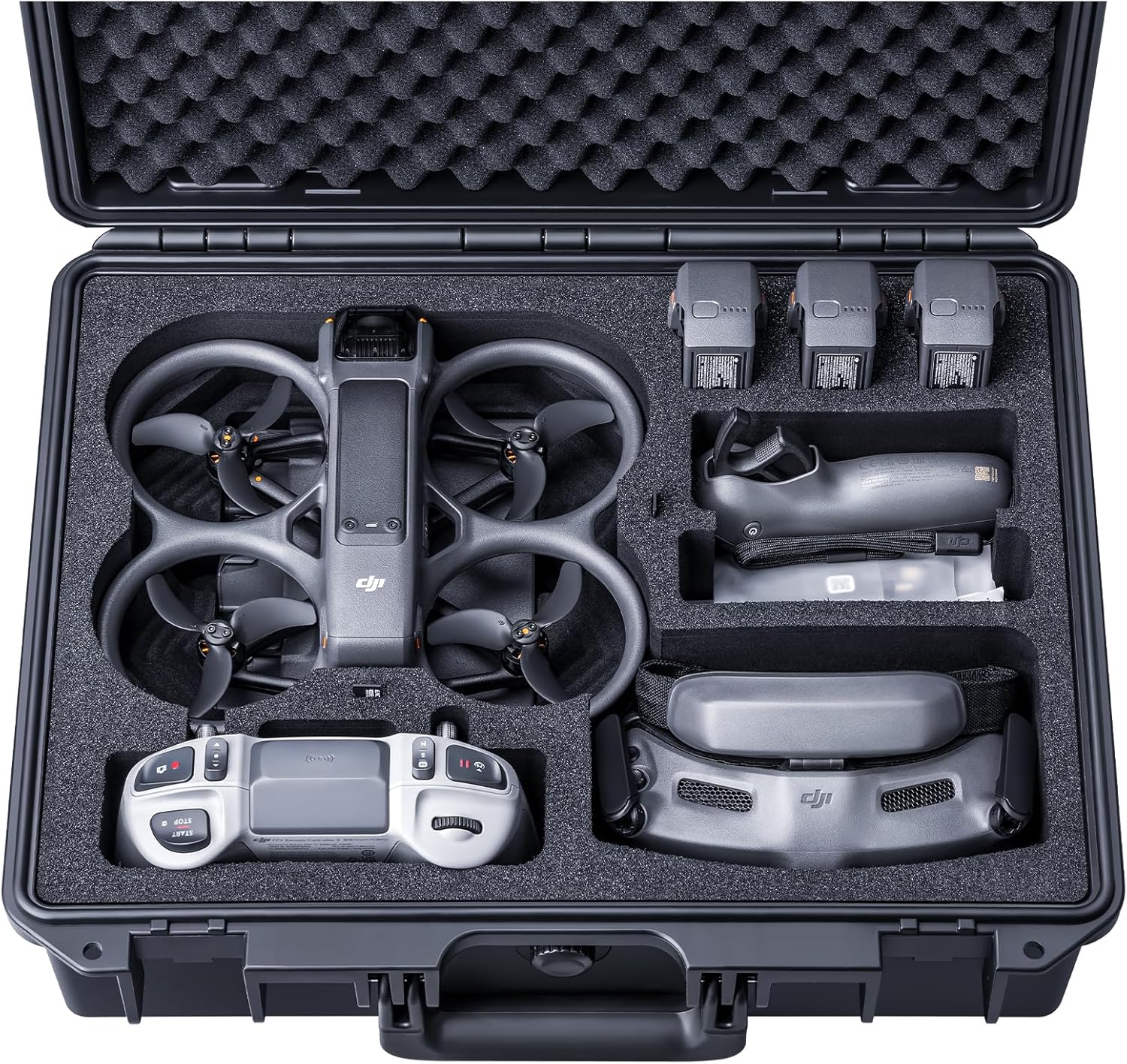 Lykus Titan AT200 Waterproof Hard Case for DJI Avata 2 and More