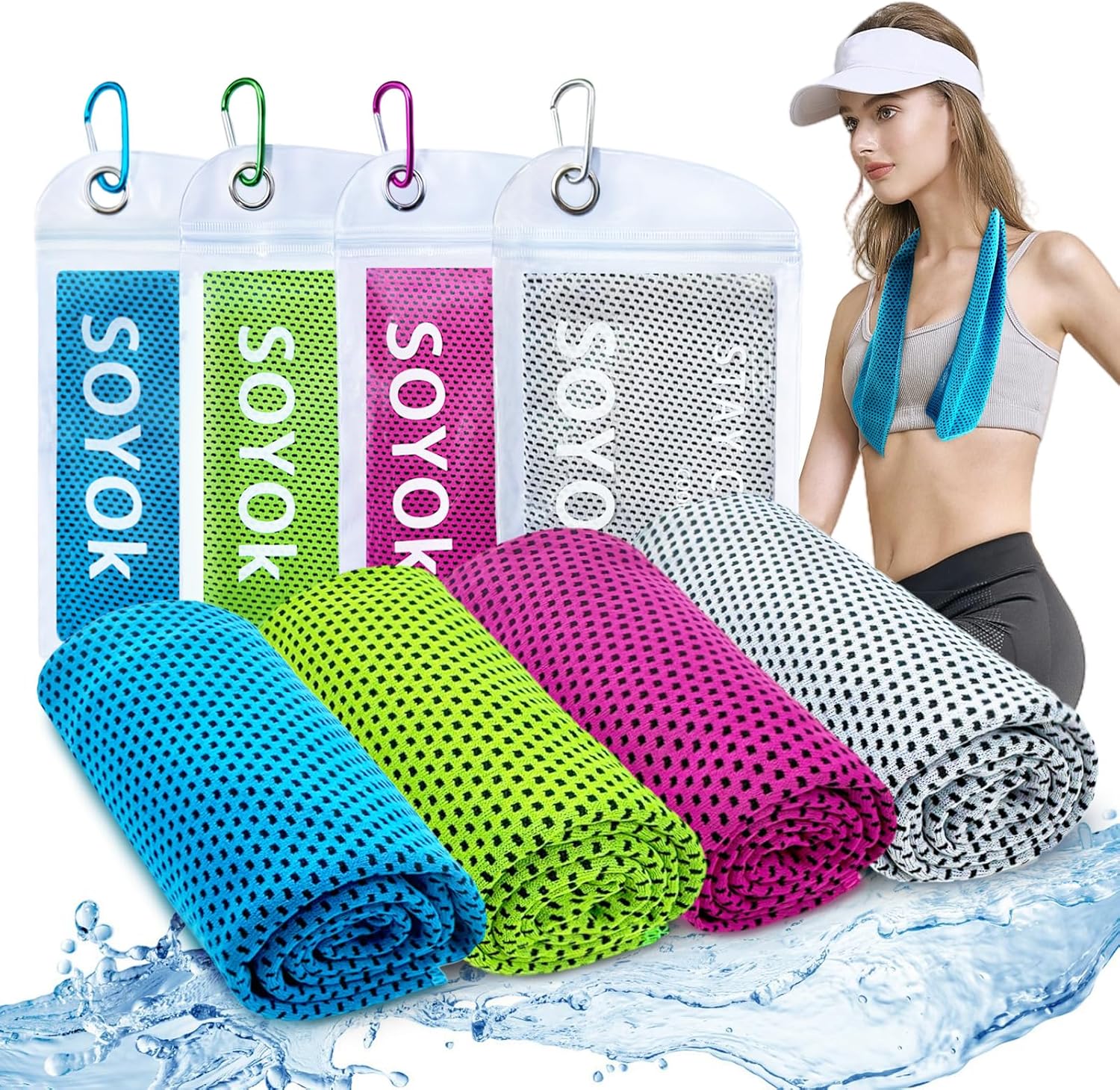 SOYOK Cooling Towels - Stay Fresh Anywhere!