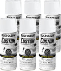 Rust-Oleum Automotive Custom Lacquer Spray Paint 6 Pack - Gloss White