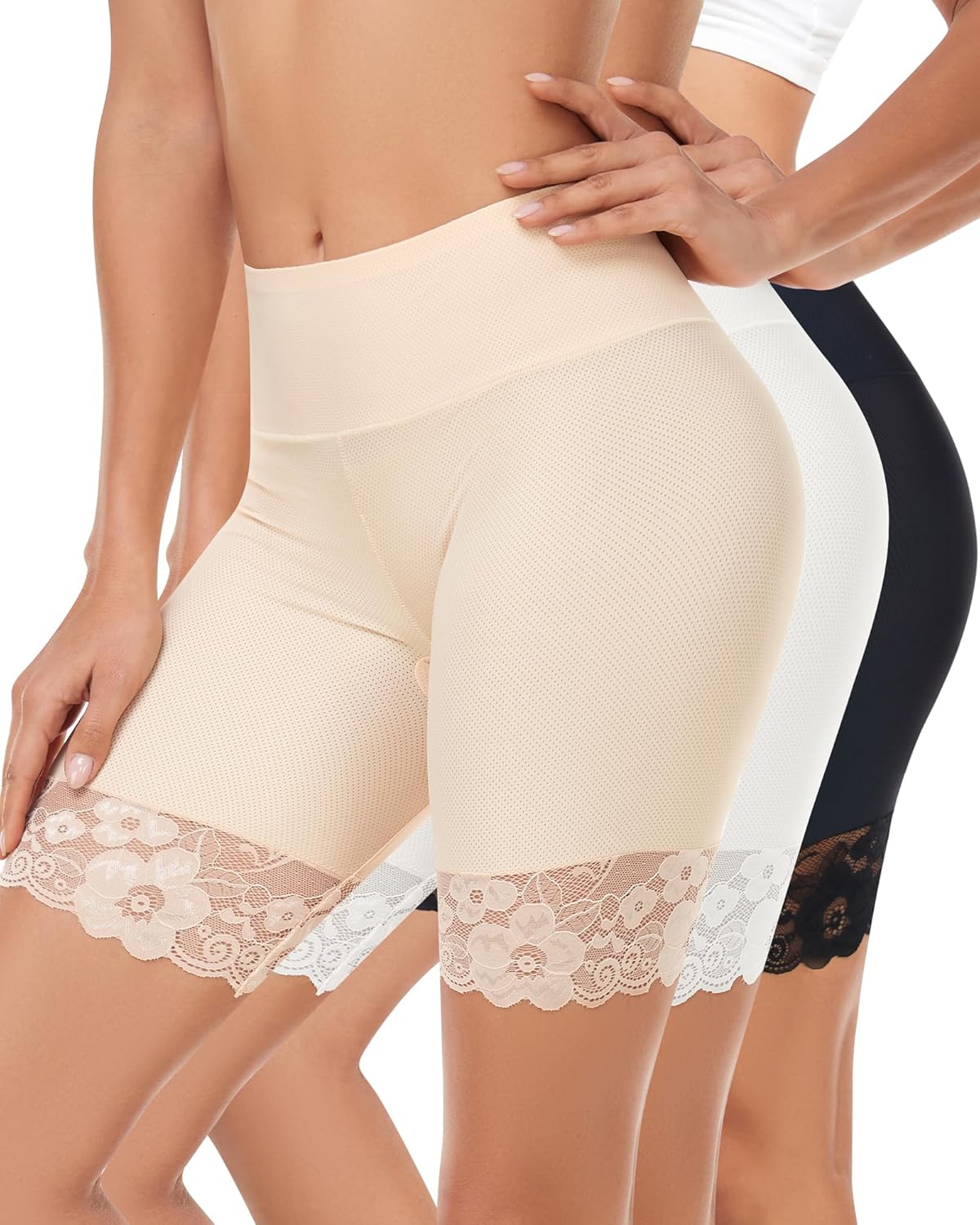 Slip Shorts for Under Dresses and Skirts - Anti Chafing Comfort